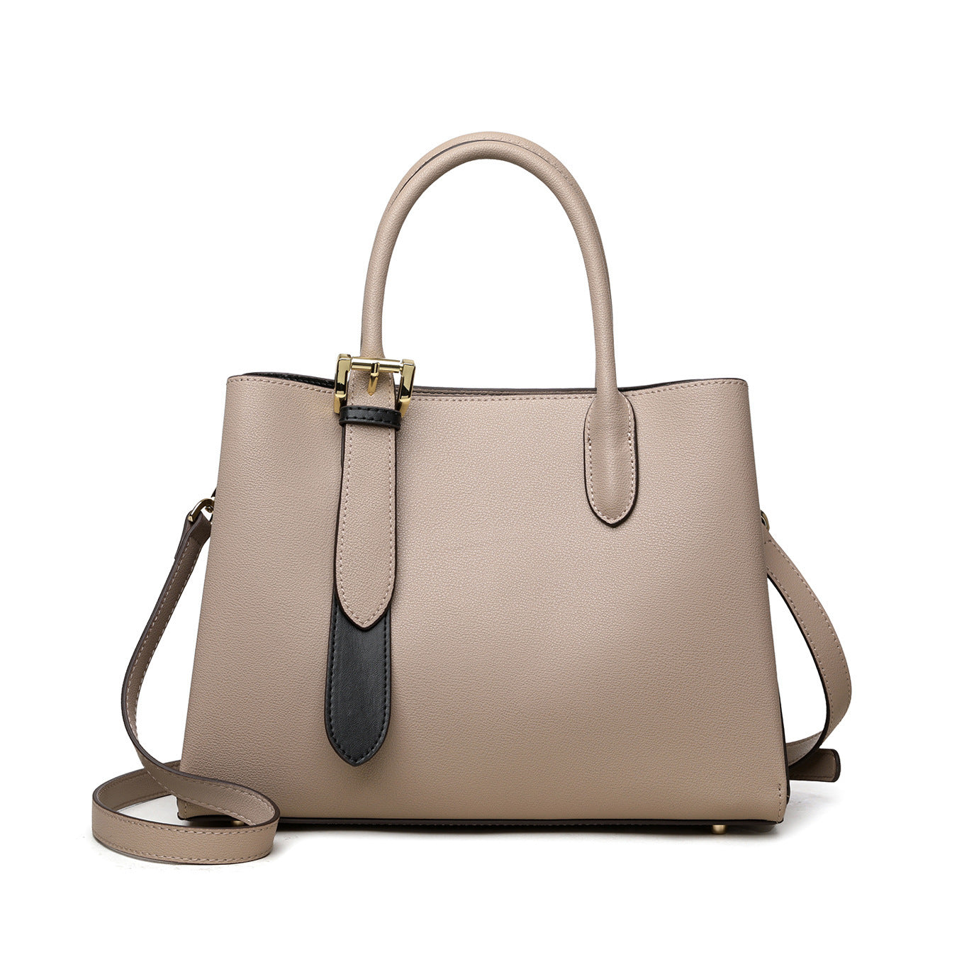 Two-Tone Leather Sac